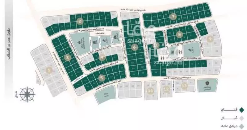 401 sqm land in Dhul Hulayfah