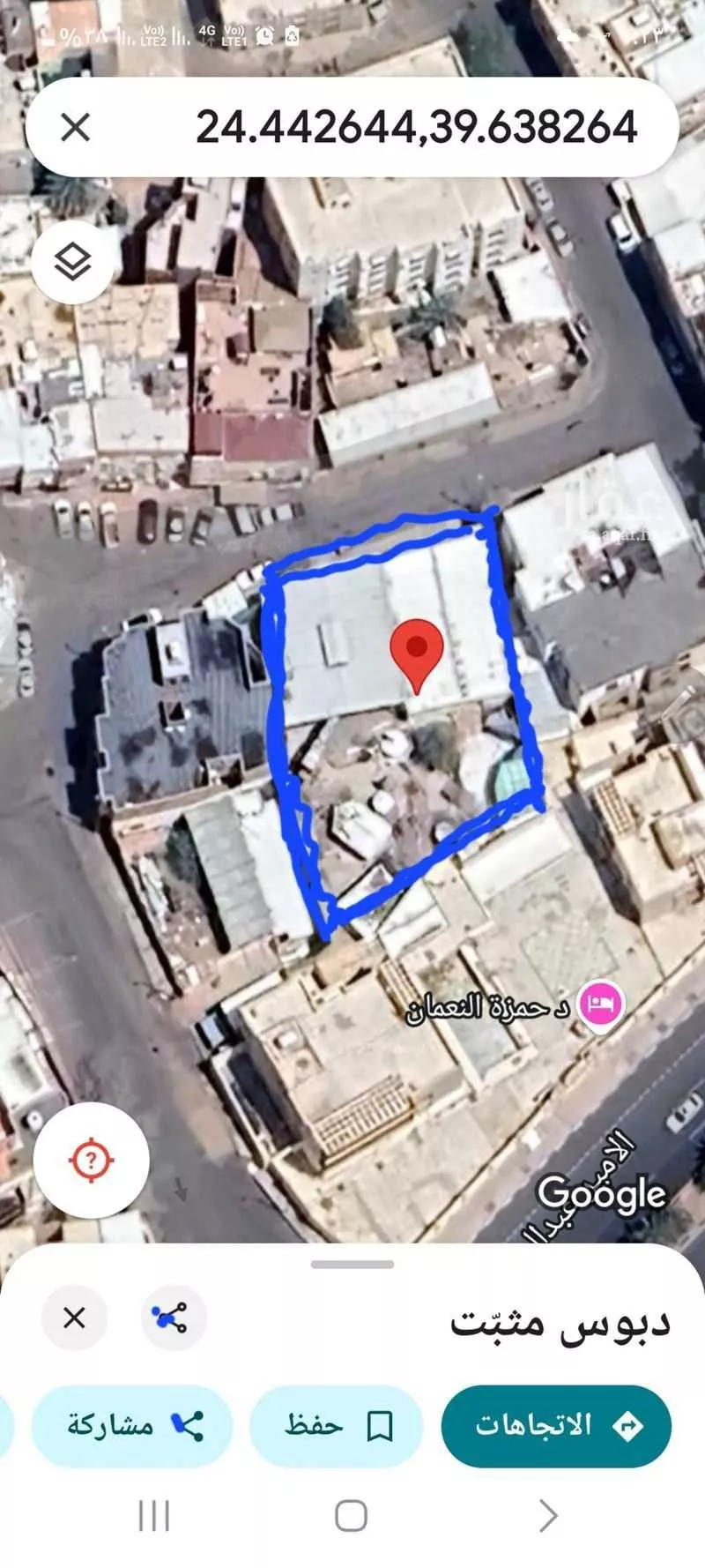 أرض 1070 م² في مهزور 1