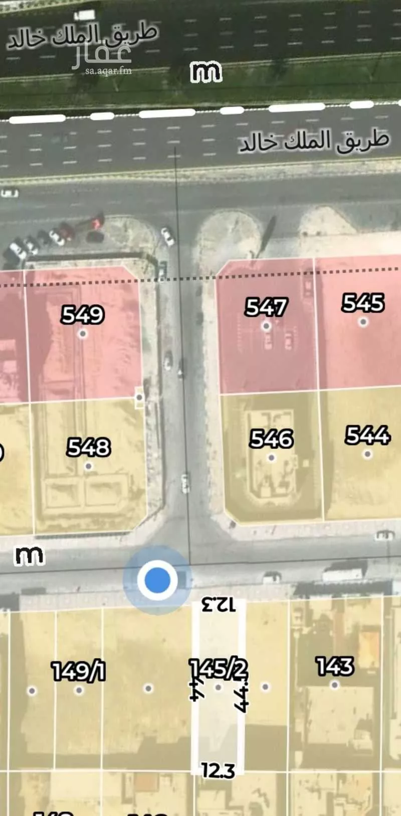 أرض 542 م² في التحلية