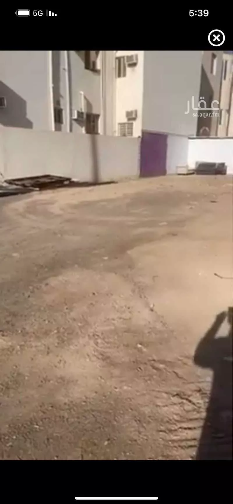 أرض 380 م² في العيون 1