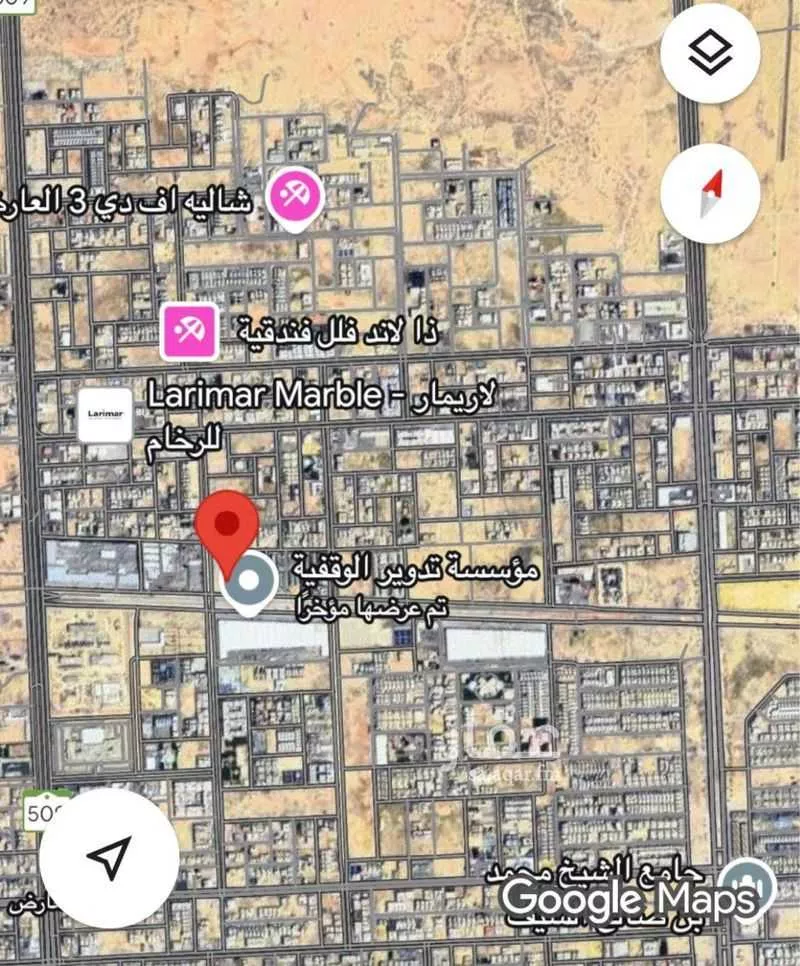 أرض 9341 م² في العارض 4