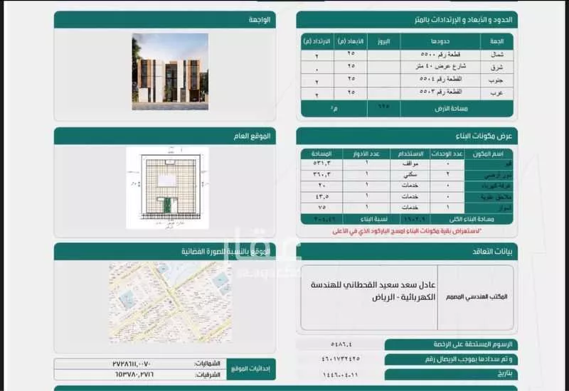 عمارة 625 م² في المهدية 4