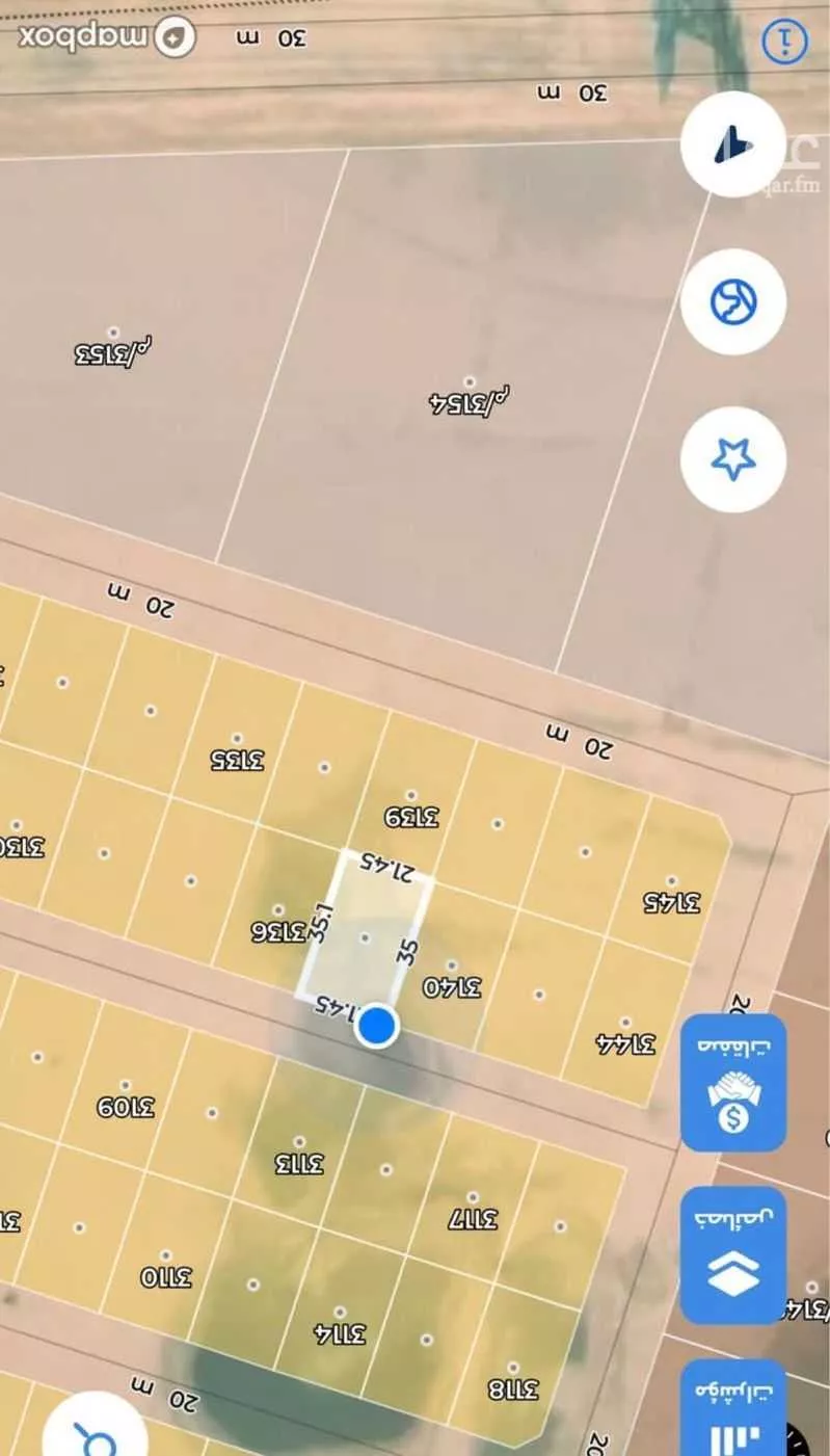 أرض 752 م² في الشرق 2