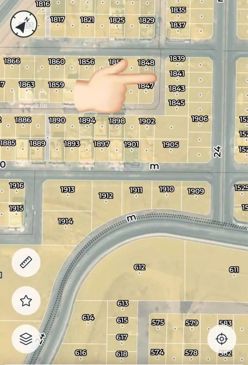 أرض 312 م² في جدة 1