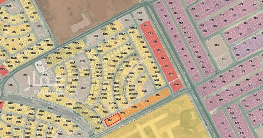 أرض 3422 م² في طيبة 2