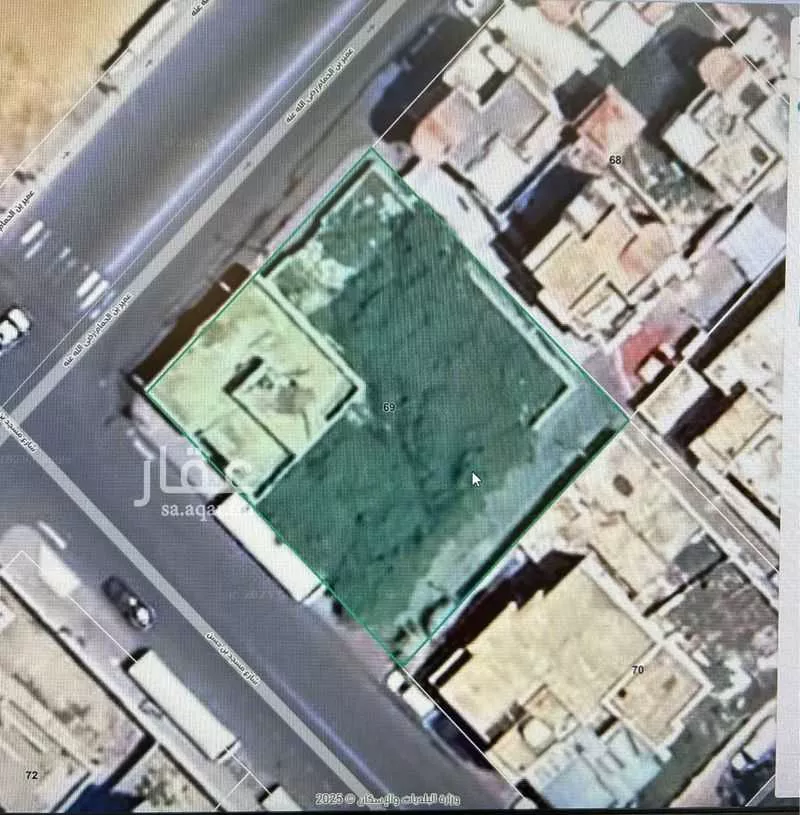 أرض 616 م² في الزهراء 5