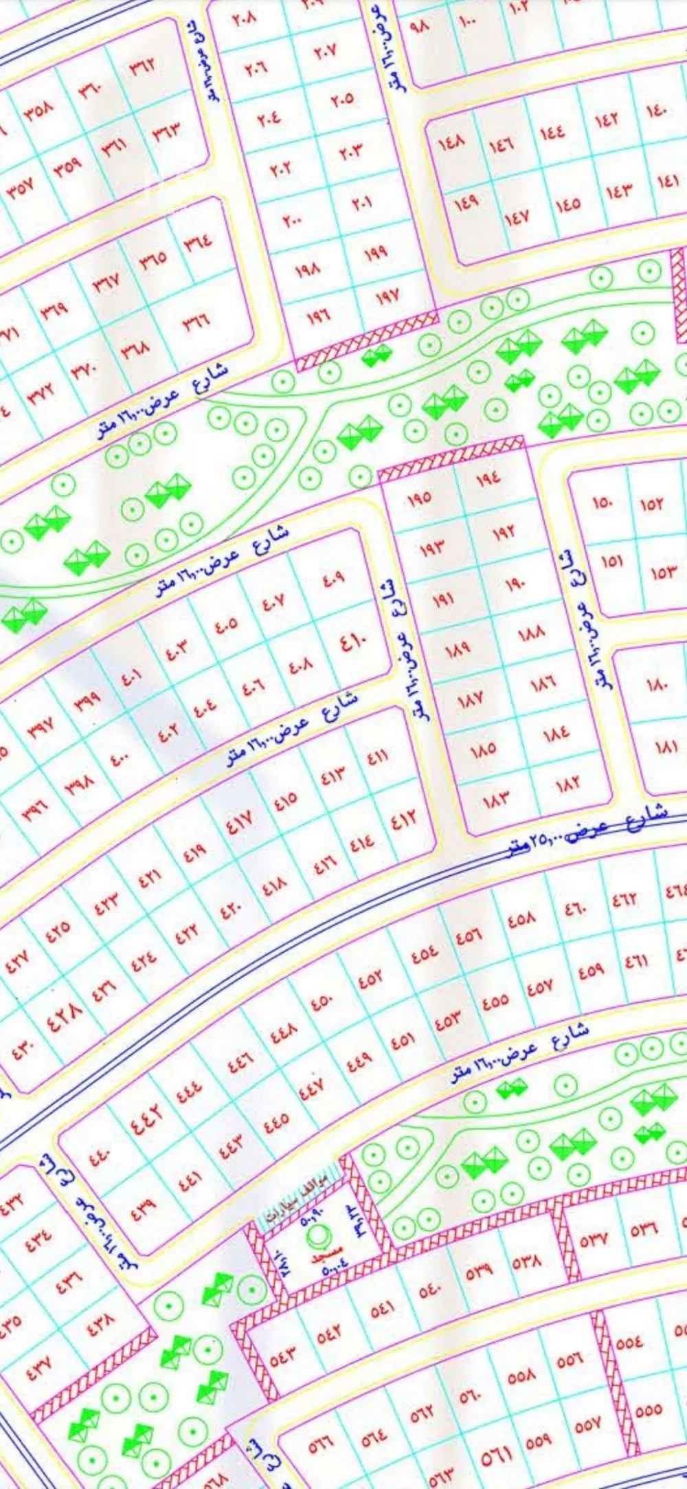 أرض 806 م² في الزمرد 2