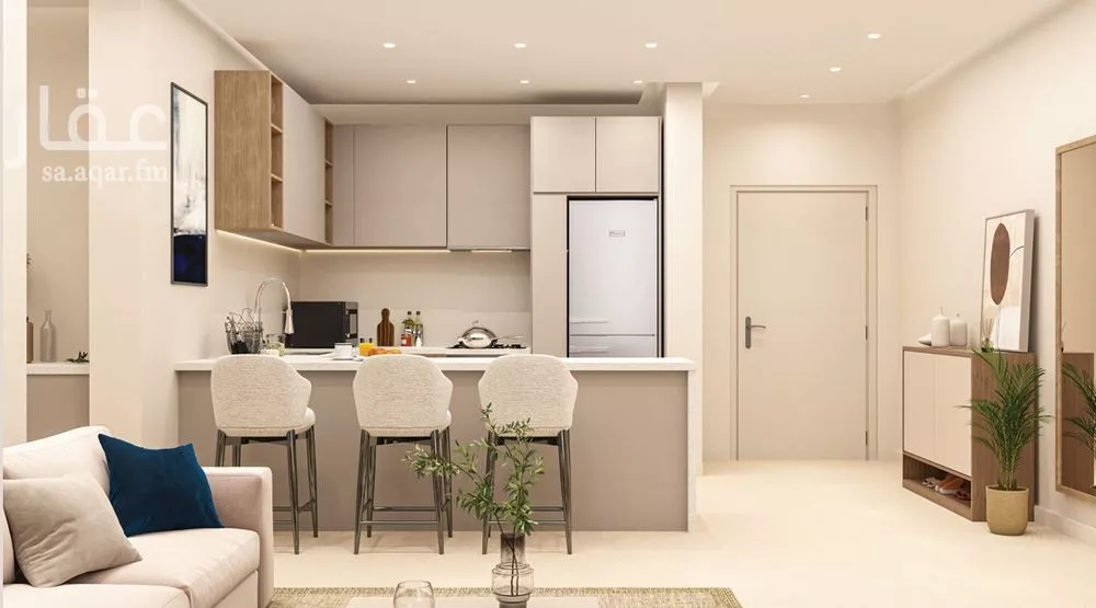 شقة 2 غرف في النرجس 2