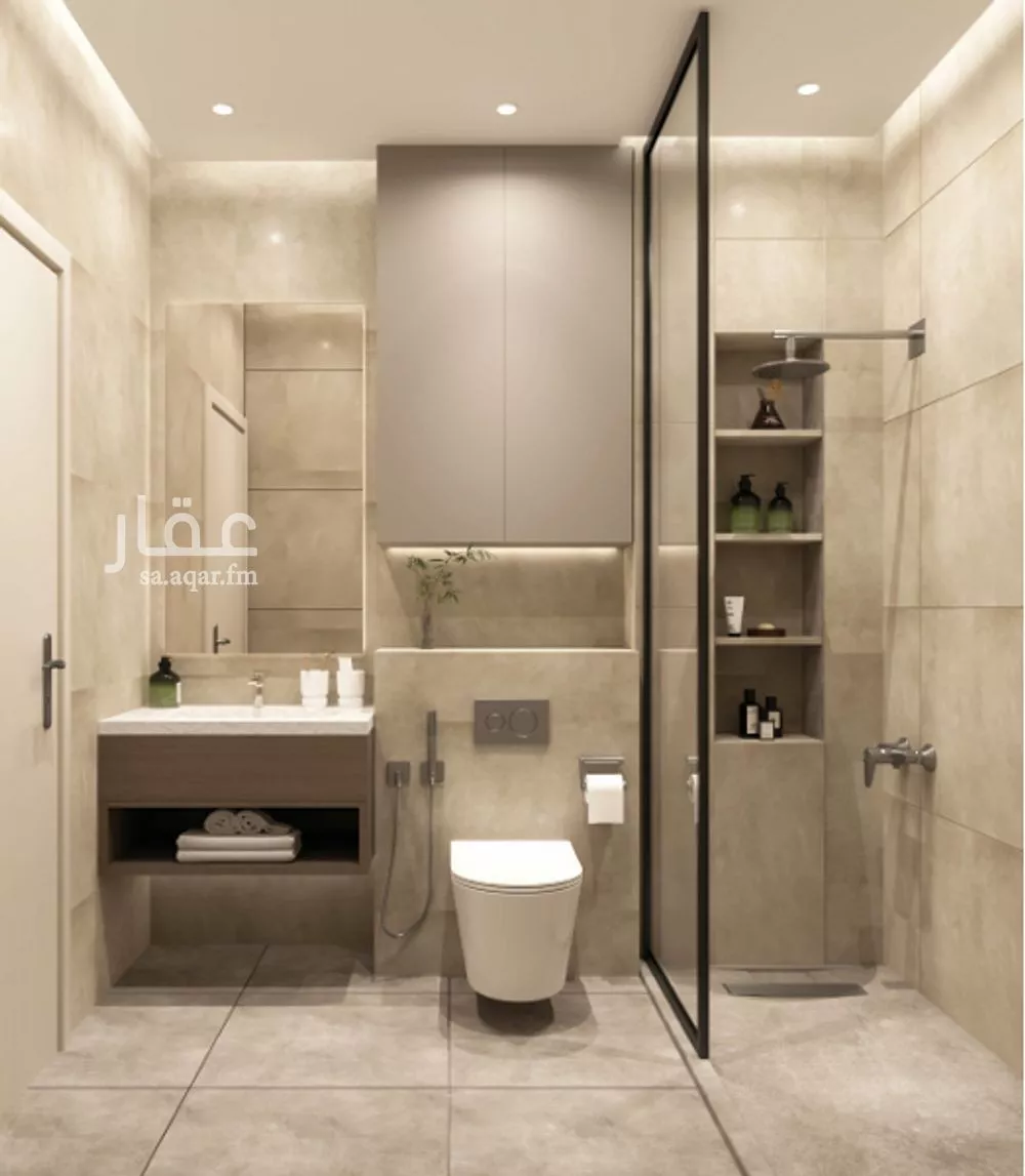 شقة 2 غرف في النرجس 1