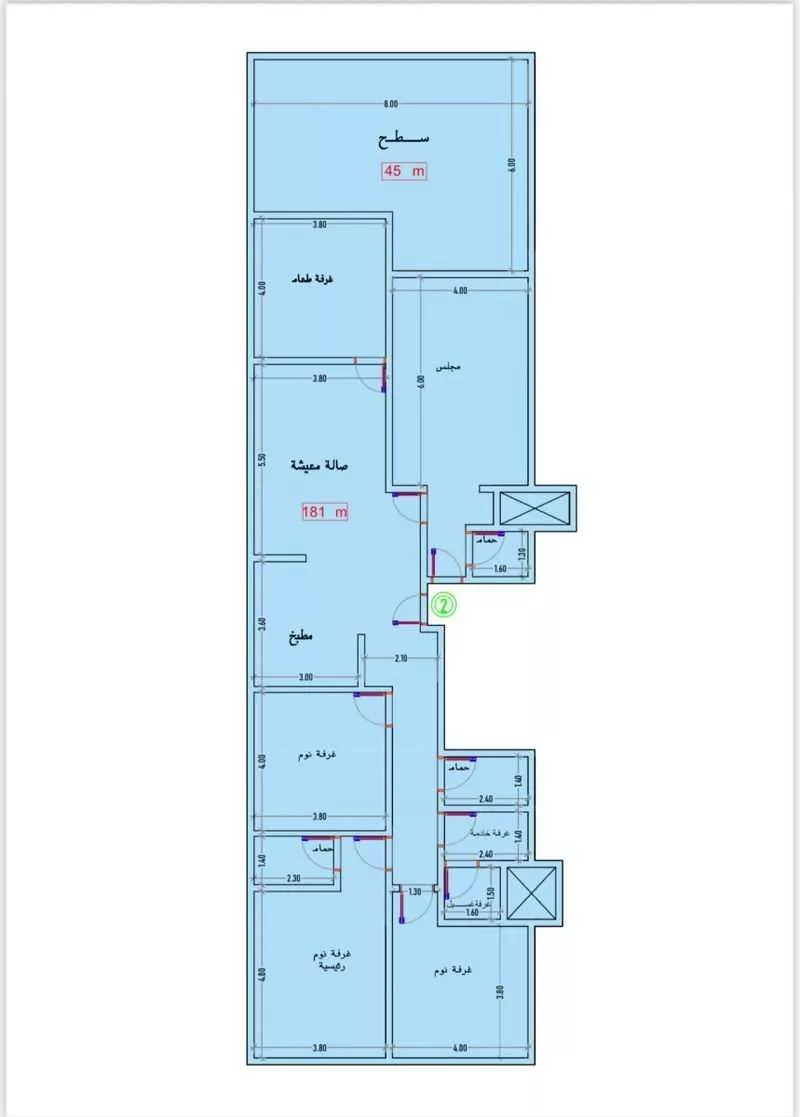 3 bedroom apartment in Taibah, Jeddah 4