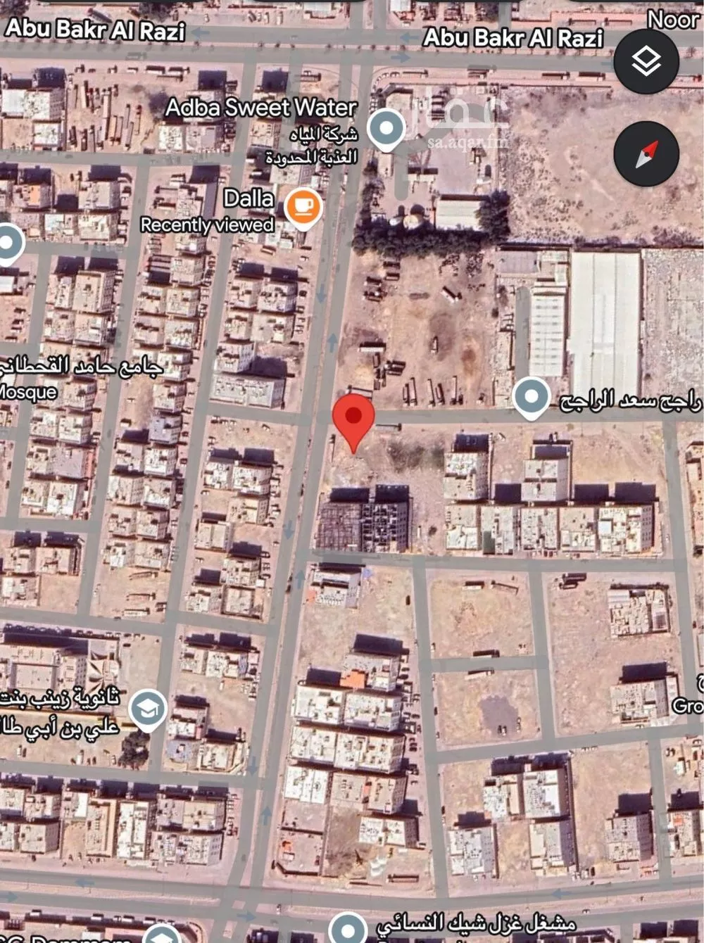 أرض 1806 م² في النور 2