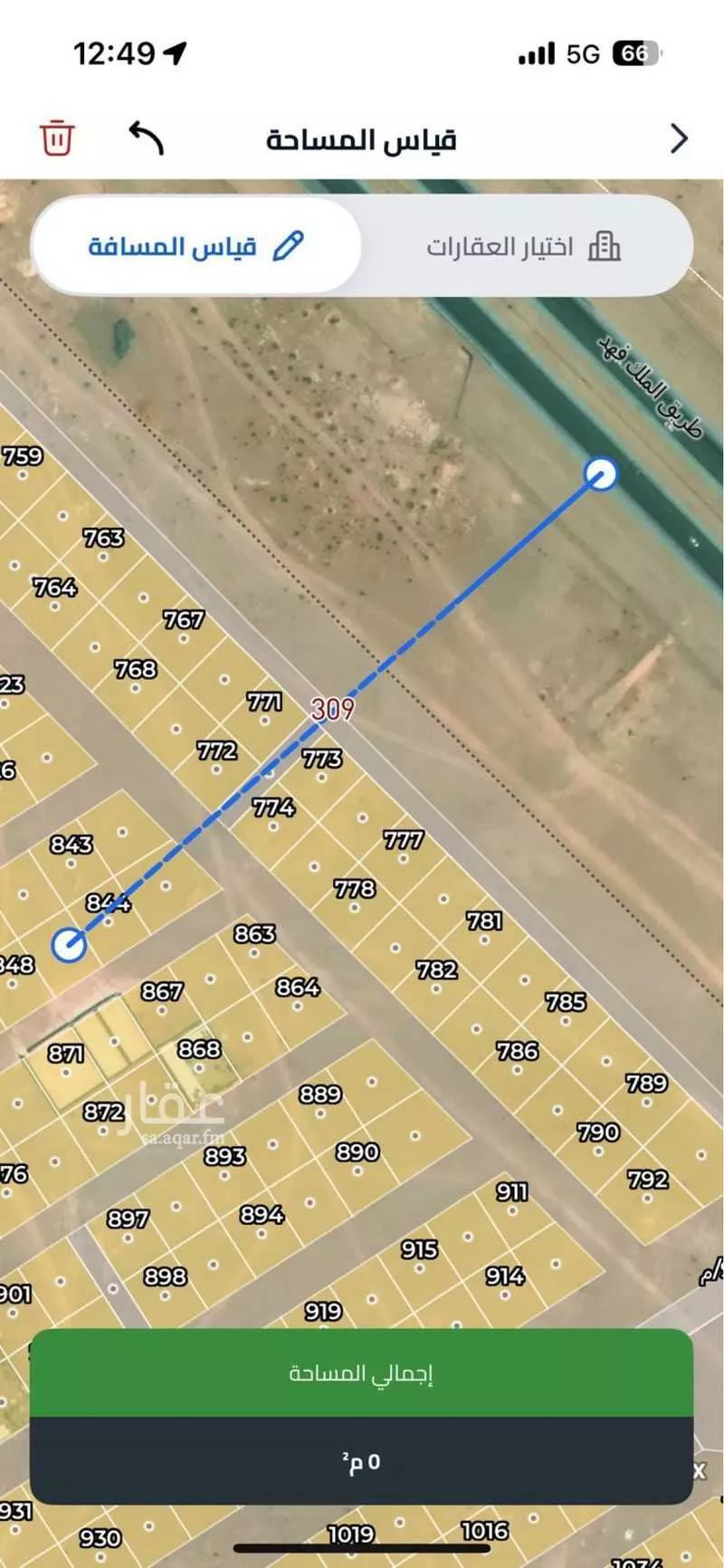 أرض 375 م² في بنبان 2