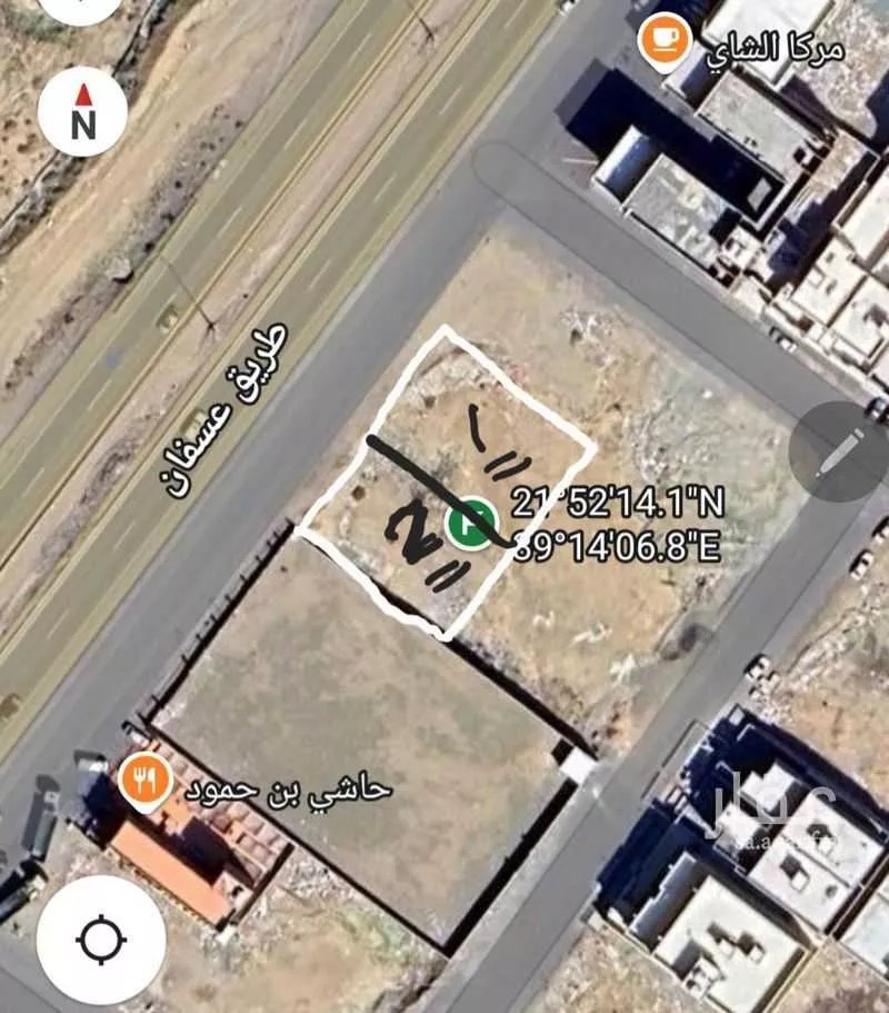 أرض 1255 م² في جدة 2