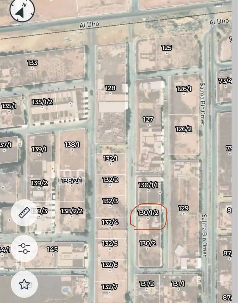 أرض 2500 م² في الرمال 3