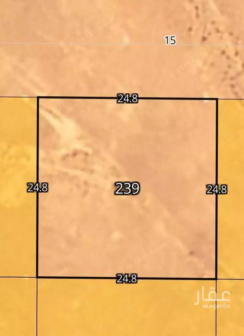 أرض 625 م² في بنبان 5