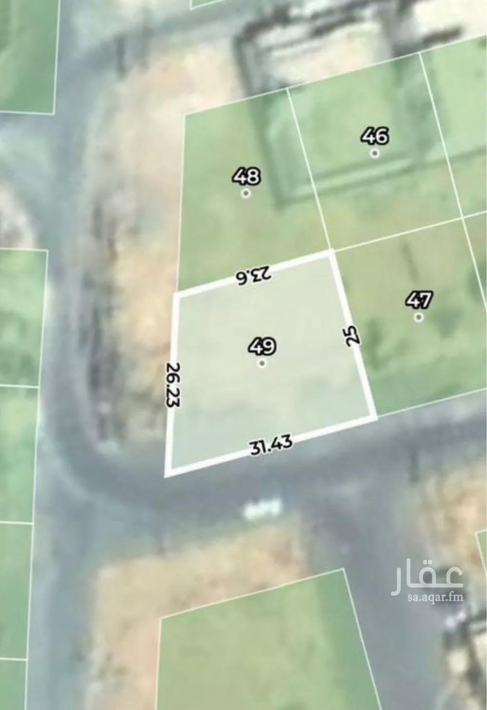 أرض 688 م² في القيروان 2