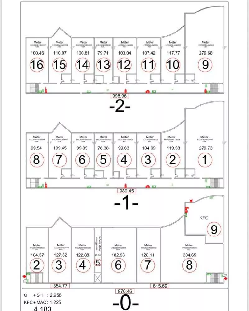 مكتب 1250 م² في الربوة 3