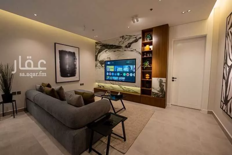 شقة 1 غرف في العقيق 3