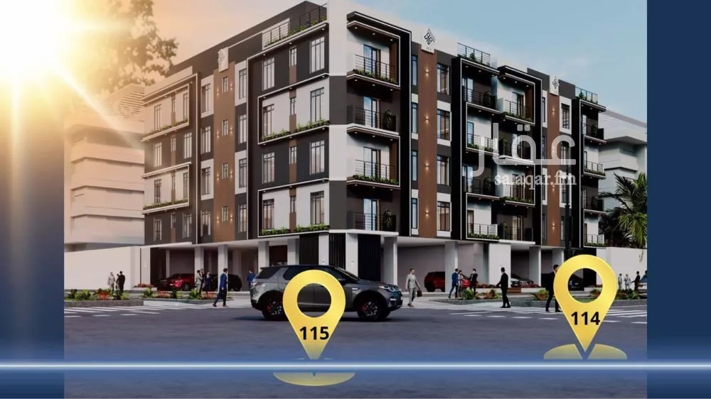 شقة 2 غرف في النزهة 4