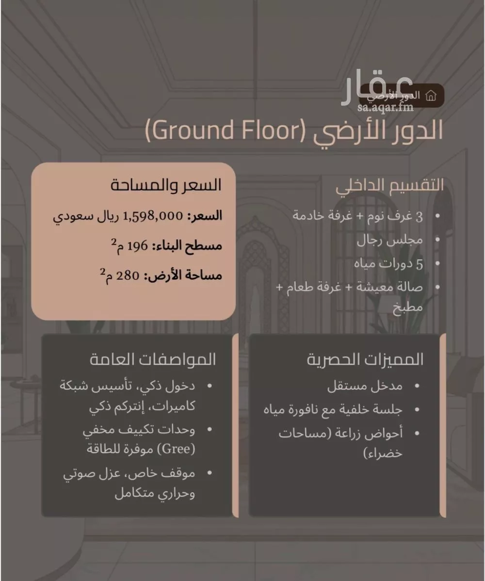 3 bedroom floor in Al Aridh 2