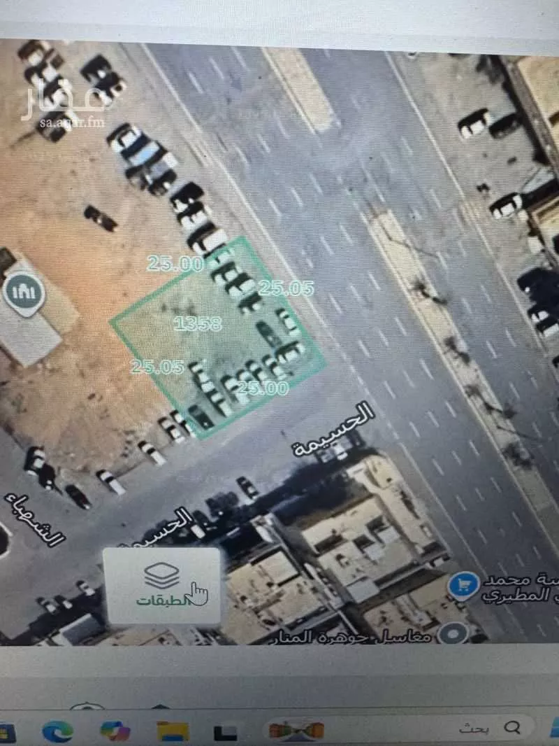 أرض 625 م² في المنار 3