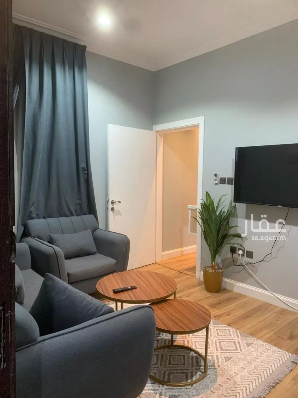 شقة 1 غرف في العقيق 3