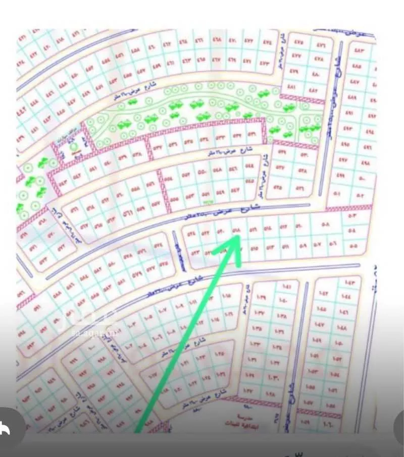 أرض 902 م² في الزمرد