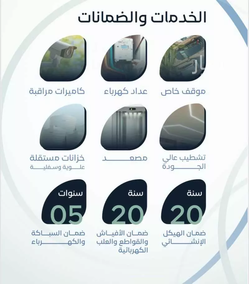 شقة 3 غرف في الزهراء 4