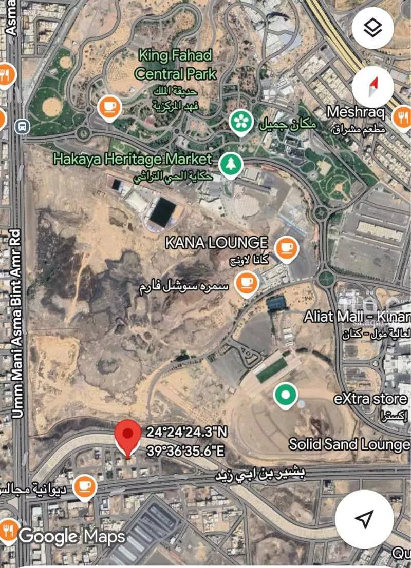 أرض 478 م² في الحديقة 3