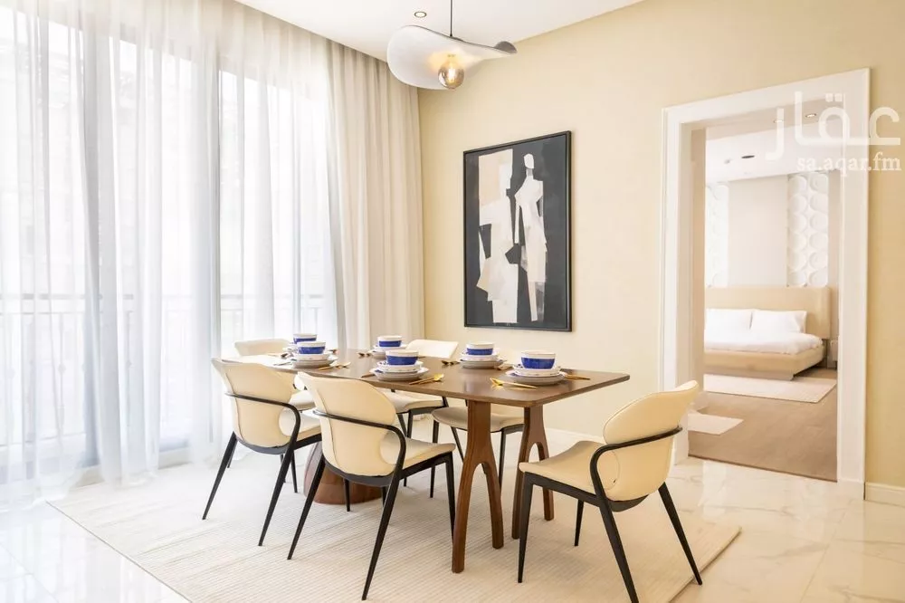 شقة 3 غرف في الملقا 4