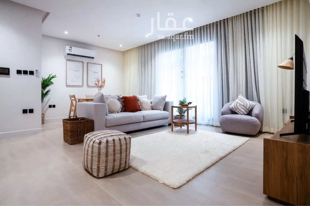 شقة 3 غرف في النرجس 4