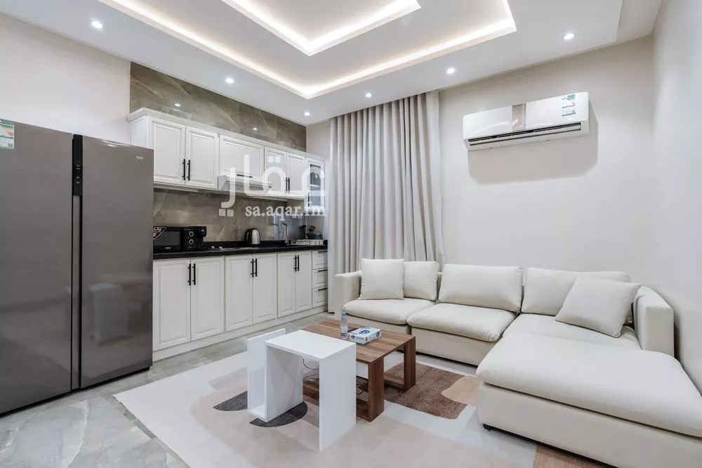 شقة 1 غرف في العقيق 2