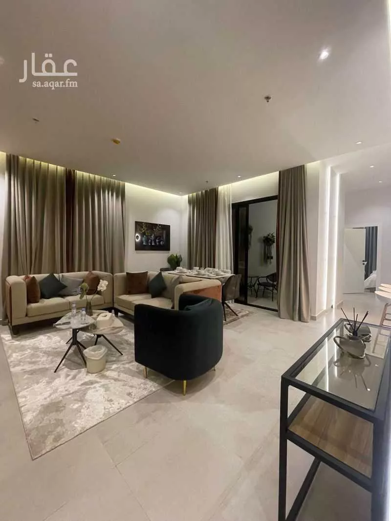 شقة 3 غرف في الملقا 4