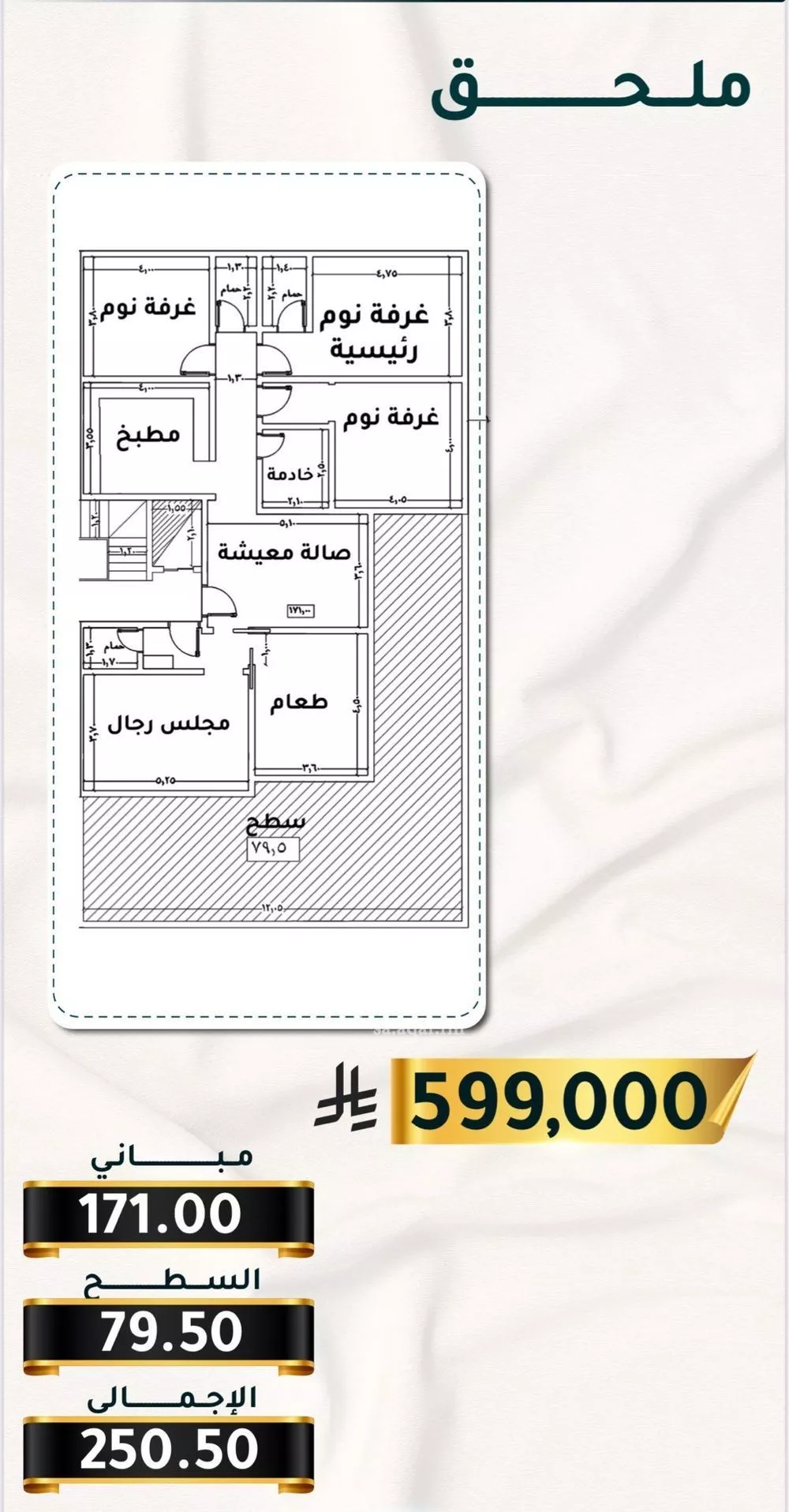 5 bedroom apartment in Al Thaghr 1