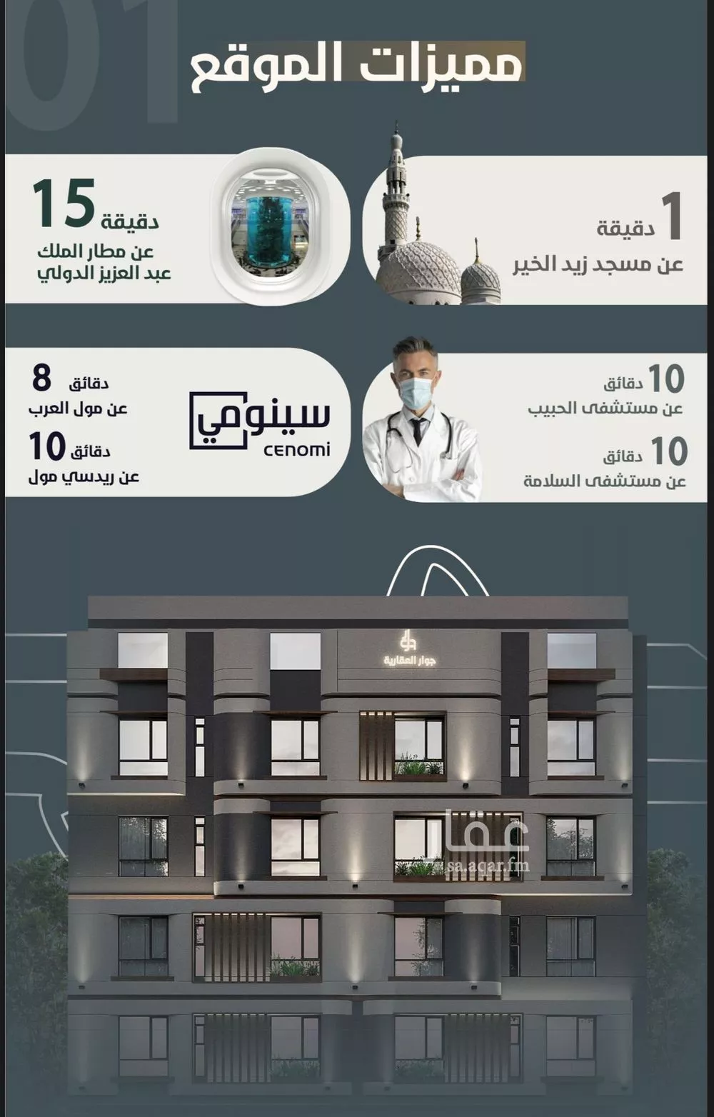 شقة 5 غرف في النعيم 4