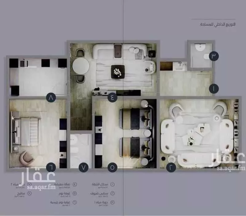 4 bedroom apartment in Al Badiah, Riyadh 4