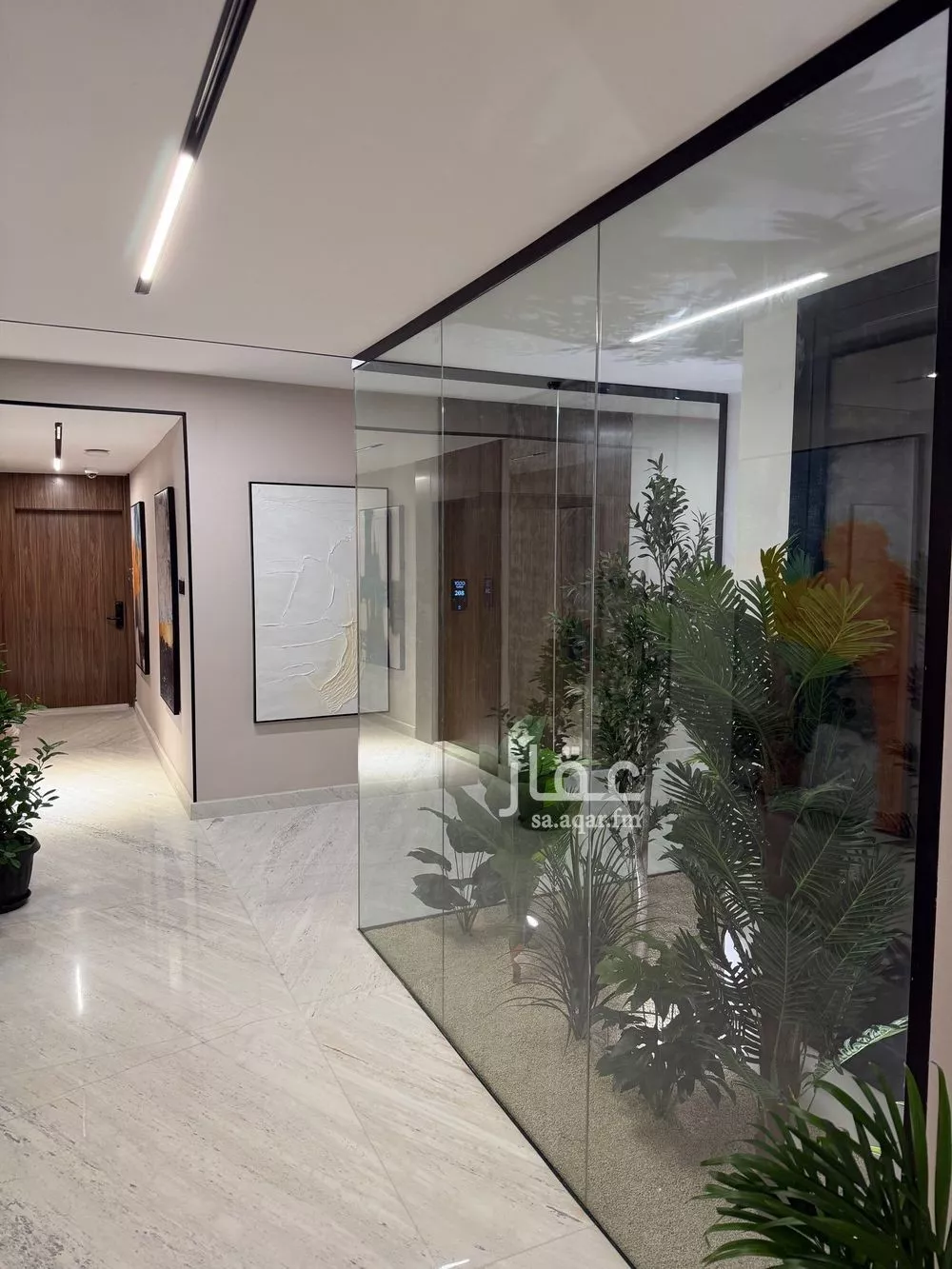 شقة 1 غرف في العقيق 4