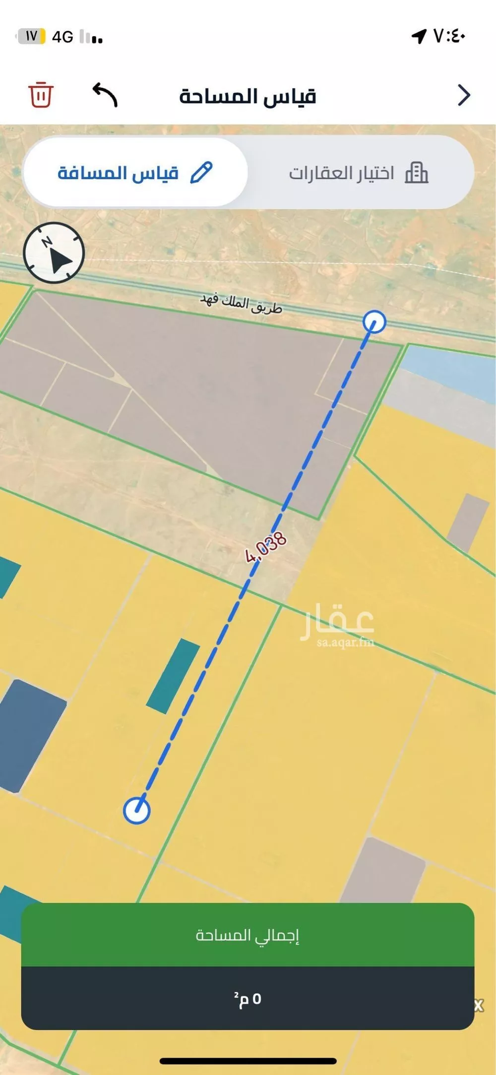 أرض 450 م² في بنبان 3