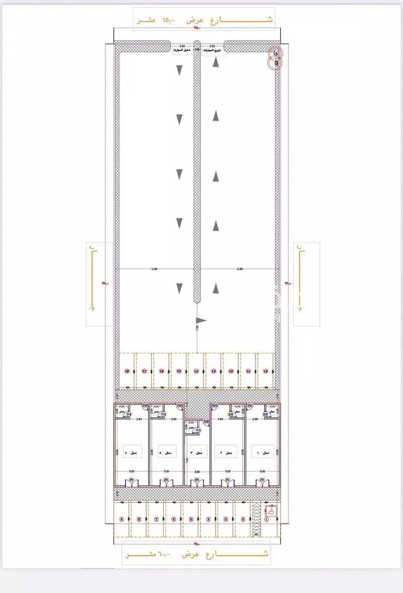 250 sqm shop in Al Quraynah 2