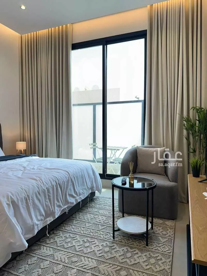 شقة 1 غرف في النرجس 1