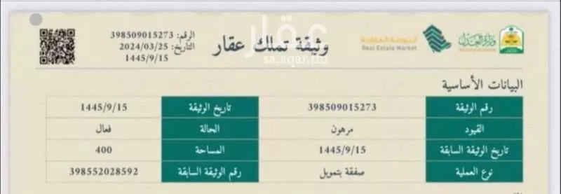 أرض 400 م² في الرياض 3