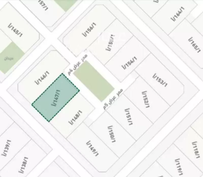 أرض 405 م² في عريض 3