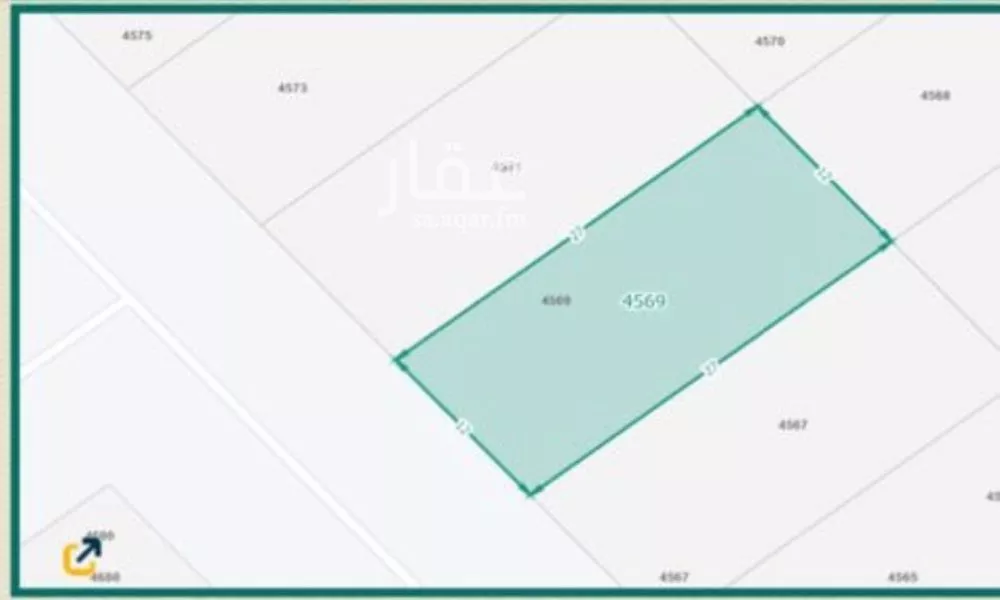 أرض 324 م² في النظيم 2