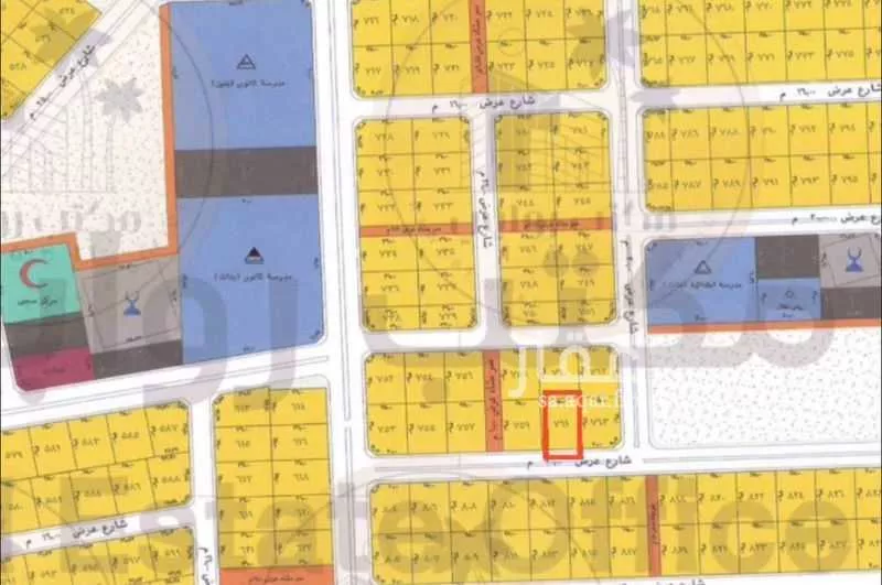 أرض 899 م² في المسرة