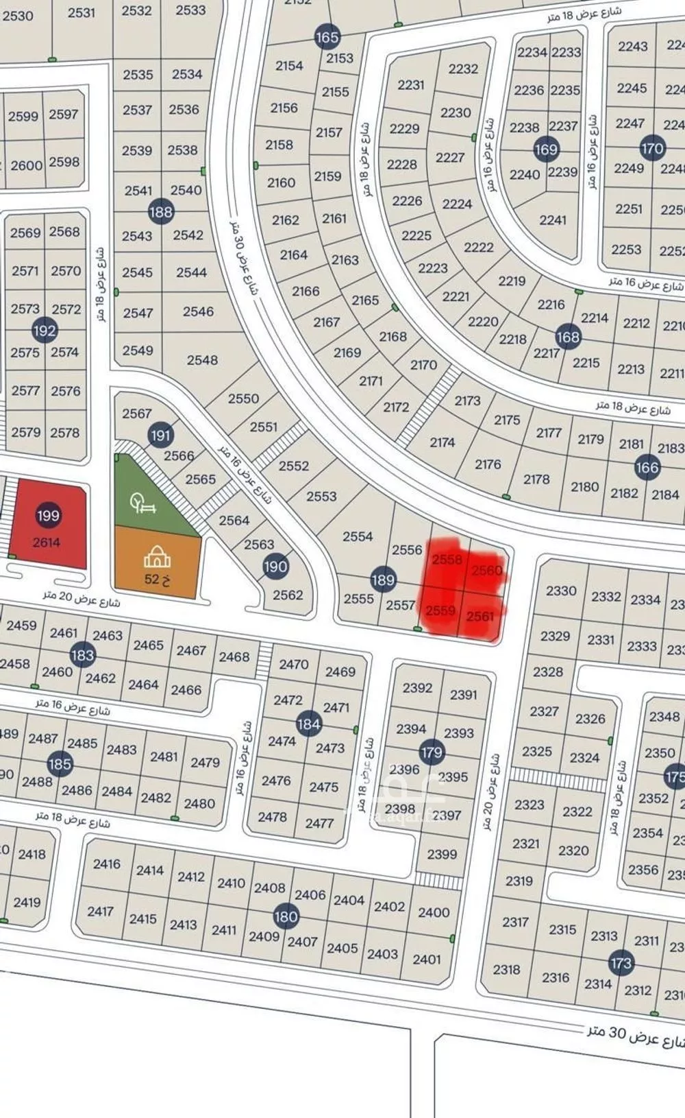 أرض 717 م² في السيف 2