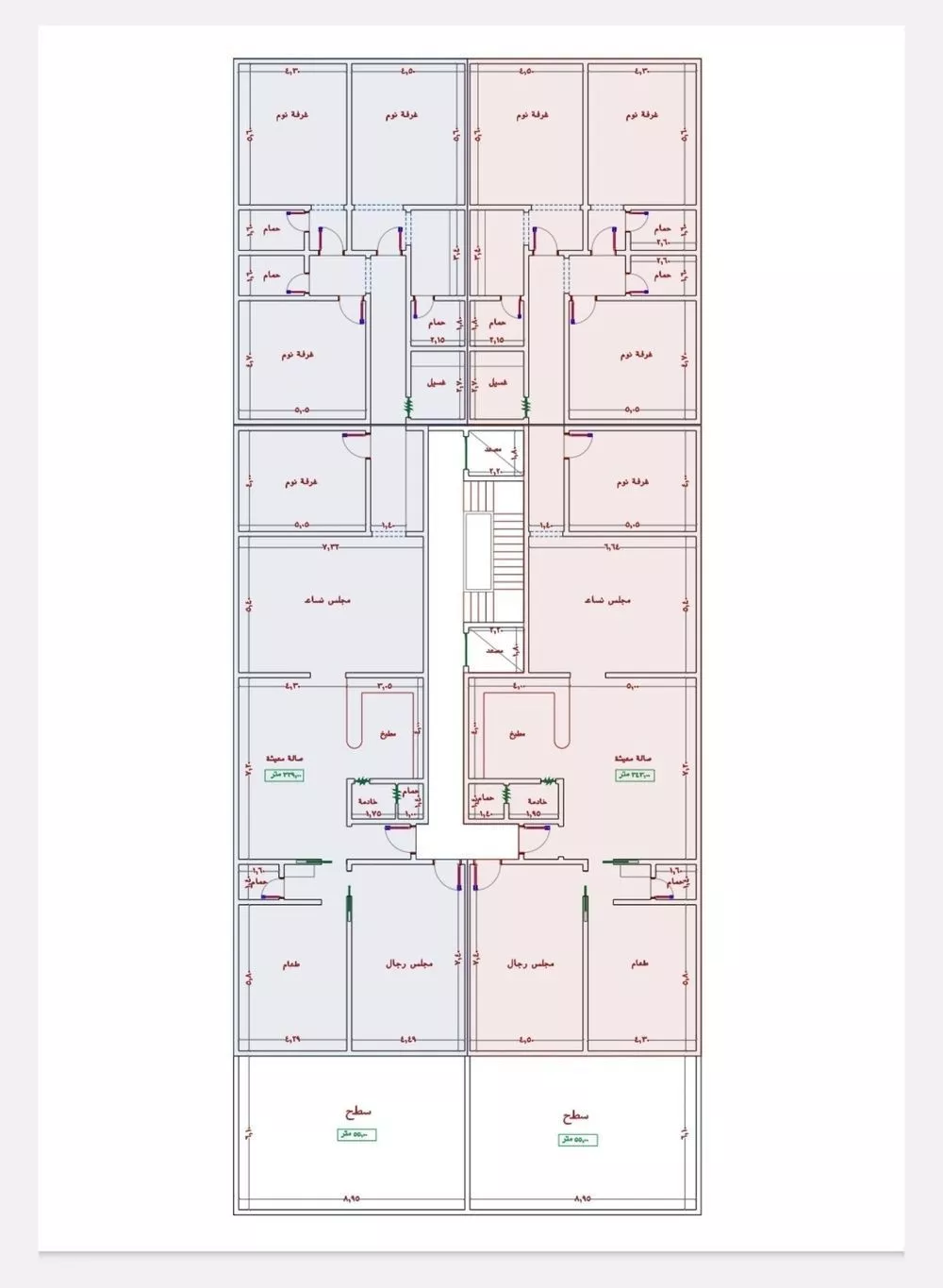 7 bedroom floor in Al Jamiah