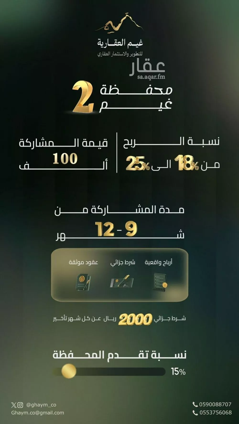 شقة 2 غرف في النزهة 5