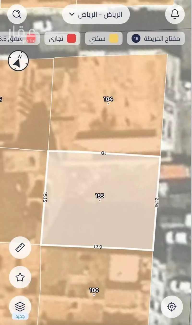 1 bedroom land in Manfuhah, Riyadh 3