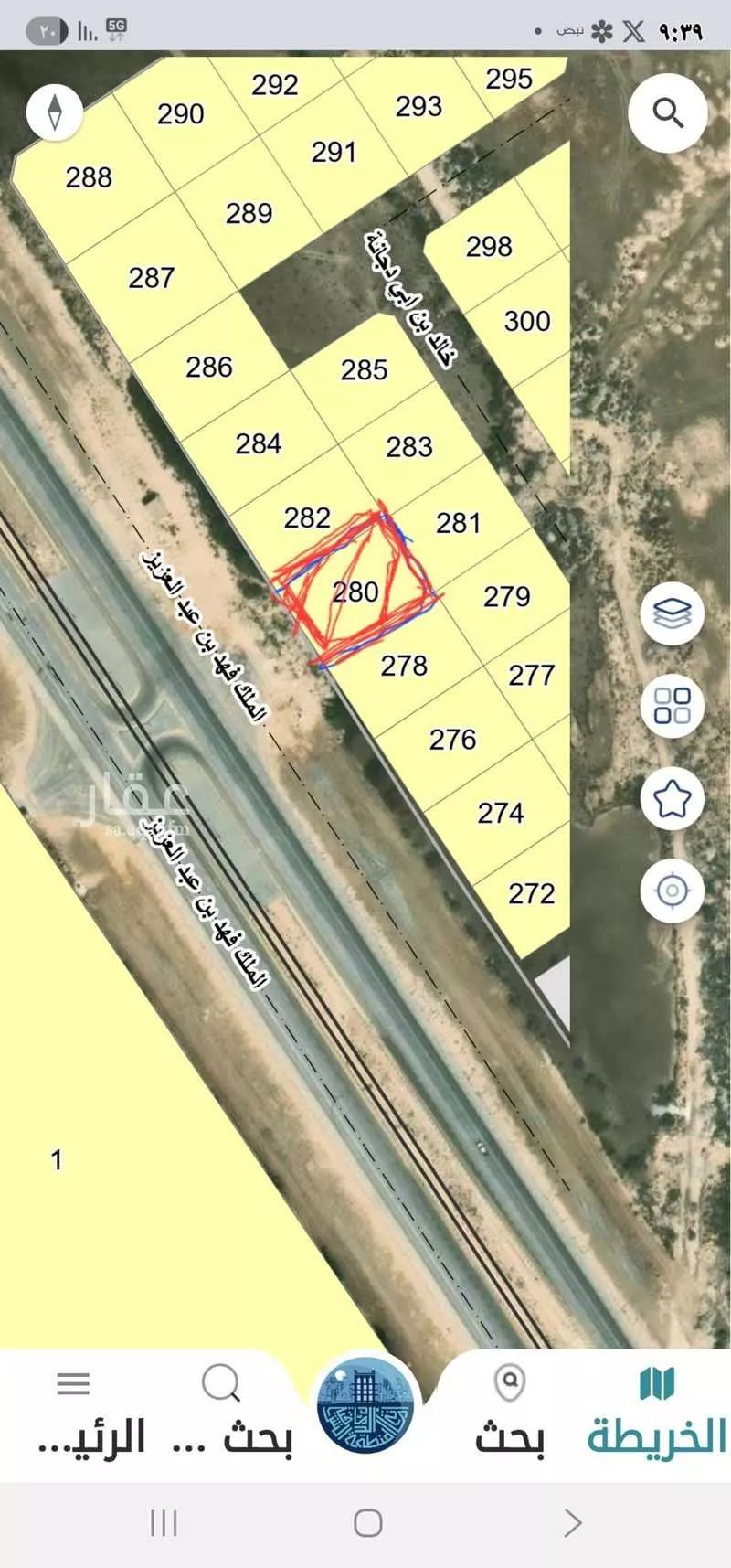 1356 sqm land in Al Murjan 3