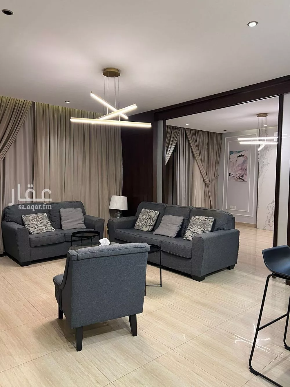 شقة 3 غرف في الملقا 1